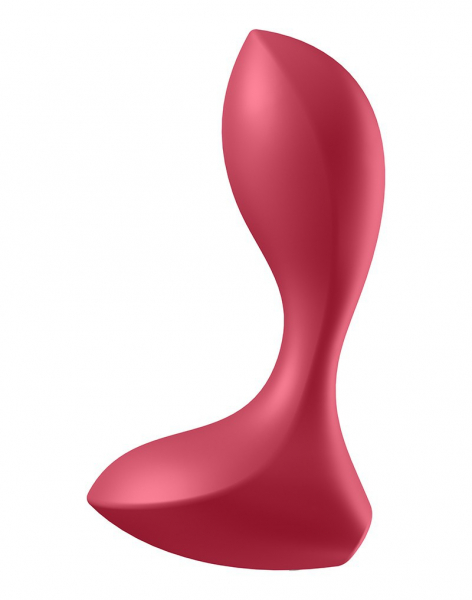 Satisfyer Backdoor Lover Plug Vibrator,red