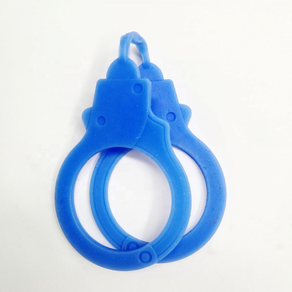 Silicone Hancuffs,  blue