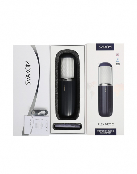 SVAKOM Alex Neo 2 Powerful Male Masturbator - Interactive App Controlled + rechargeable - Price Cut