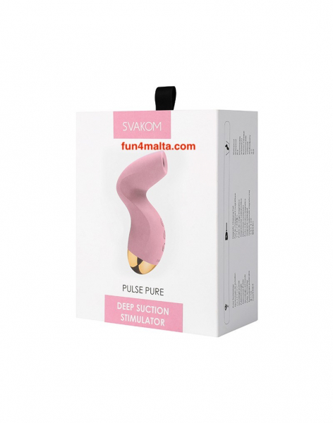 SVAKOM Pulse Pure Deep Suction Stimulator, pink