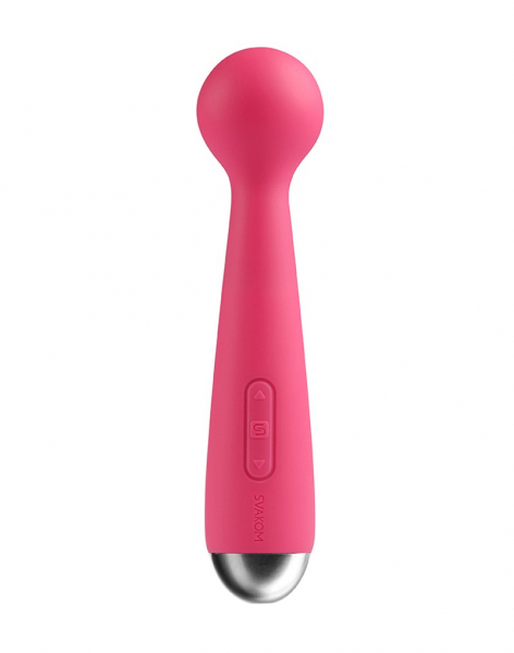 SVAKOM Emma Mini 100% Waterproof Wand Massager Vibe, red