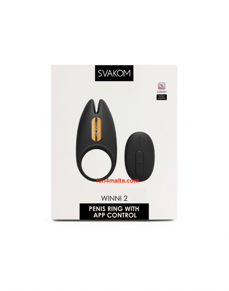 SVAKOM Winni 2 - Vibrating Ring with Smart Remote Control & App Control