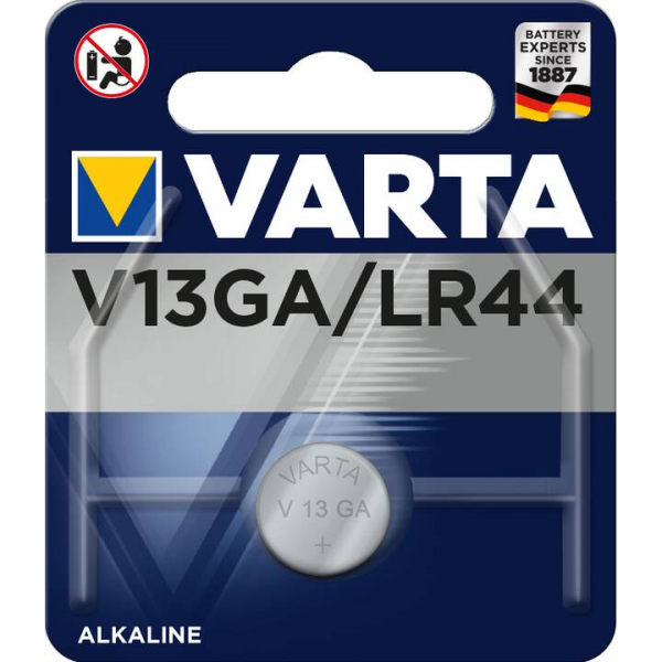 Varta LR44 / V13GA - 1 battery blister pack