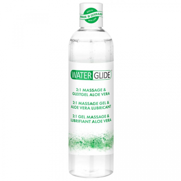 Waterglide Aloe Vera Lube and Sensation Gel for Sensitive Skin  - 100 ml.