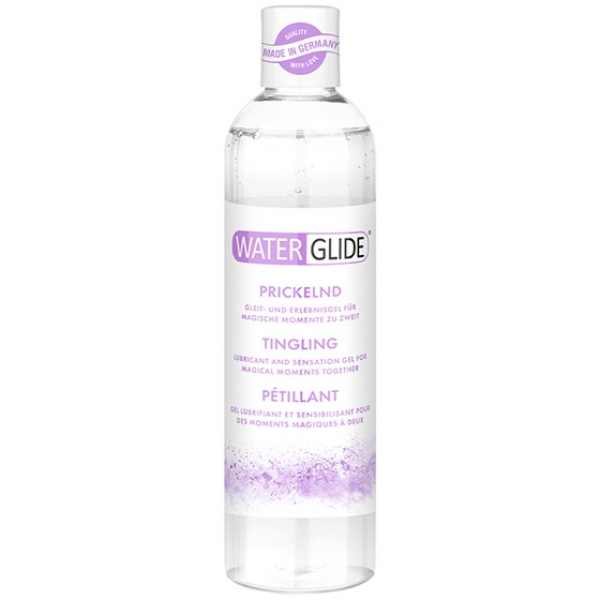 Waterglide waterbased lube Tingling  300 ml.