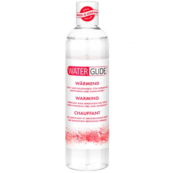 Waterglide waterbased lube Warming 300 ml.