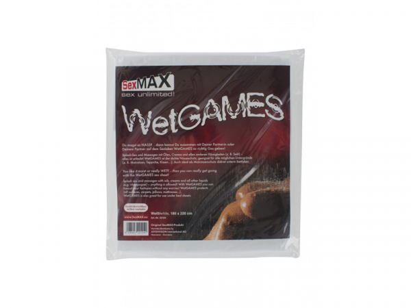 Wet Games Sex Sheet white