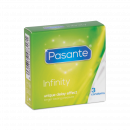 Pasante Infinity Delay Condoms 03 pcs. - cum not so fast