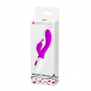 Pretty Love: Hyman - Curved G-Spot Rabbit Vibrator, purple