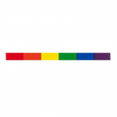 Rainbow Pride Sticker 0,6 X 9,5 cm / 0.25 X 3.5 inch