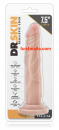 Dr. Skin Realistic 7,5 inch Dildo with Suction Cup, (flesh)