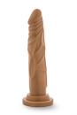 Dr. Skin Realistic 7,5 inch Dildo with Suction Cup, brown (mocha)