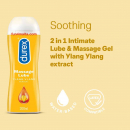 Durex Massage Lube Ylang Ylang. 200 ml.  - Sensual - 200 ml.