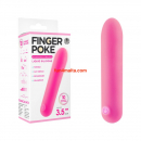 Finger Poke - Rechargeable Bullet Vibrator, pink