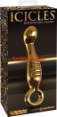 Icicles No G04 Gold Edition Hand Blown Glass Massager