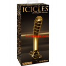 Icicles No G05 Gold Edition Hand Blown Vibrating Glass Massager