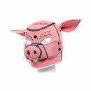 Pig Hood Mask, pink