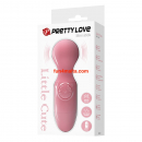 Pretty Love Mini Wandmassager Little Cute, pink - waterproof -