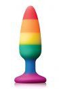 Rainbow Anal Plug, medium - Massive Price Cut -