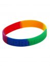 Rainbow Pride Bracelet Silicone