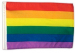 Rainbow Flag small - 45 x 29 cm