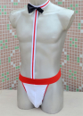 Gogo / Sexy Butler Outfit white/red